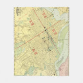 Washington, DC Fleecedecke (Vorderseite)