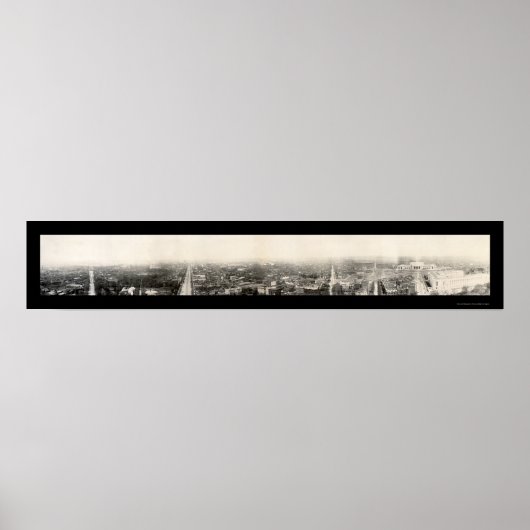 Washington DC Foto 1909 Poster (Vorne)