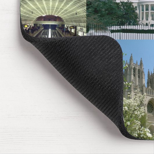 Washington, DC-Foto-Andenken Mousepad (Ecke)