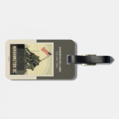 Washington, DC | Gedenkstätte des Marine Corps Gepäckanhänger (Rückseite horizontal)