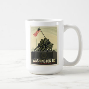 Washington, DC Gedenkstätte des Marine Corps Kaffeetasse