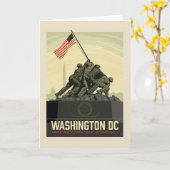 Washington, DC | Gedenkstätte des Marine Corps Karte (Gelbe Blume)