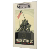 Washington, DC | Gedenkstätte des Marine Corps Klemmbrett (Links)