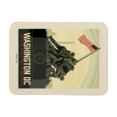 Washington, DC | Gedenkstätte des Marine Corps Magnet (Horizontal)