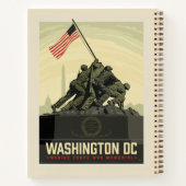 Washington, DC | Gedenkstätte des Marine Corps Notizblock (Rückseite)