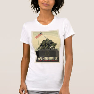 Washington, DC   Gedenkstätte des Marine Corps T-Shirt