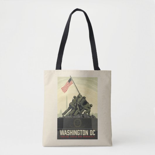 Washington, DC | Gedenkstätte des Marine Corps Tasche (Vorderseite)