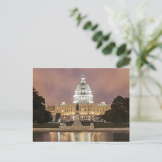 Washington DC, Hauptstadt Gebäude Postkarte (Stehend Vorderseite)
