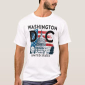 Washington DC Hauptstadt Hill USA Souvenirs Gesche T-Shirt (Vorderseite)