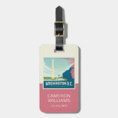 Washington DC | Hauptstadt unserer Nation Gepäckanhänger (Vorderseite vertikal)