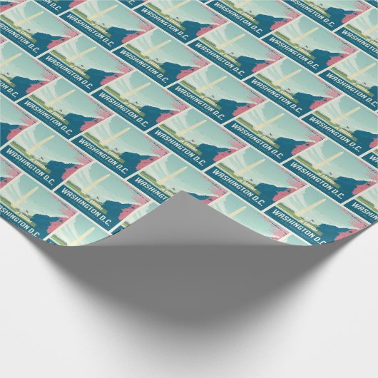 Washington DC | Hauptstadt unserer Nation Geschenkpapier (Ecke)