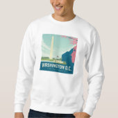 Washington DC | Hauptstadt unserer Nation Sweatshirt (Vorderseite)