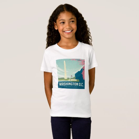 Washington DC | Hauptstadt unserer Nation T-Shirt (Vorne ganz)