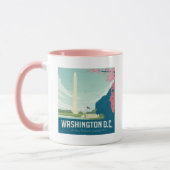 Washington DC | Hauptstadt unserer Nation Tasse (Links)