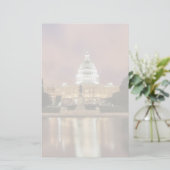 Washington DC, Hauptstadts-Gebäude Briefpapier (Stehend Vorderseite)