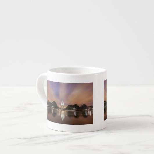Washington DC, Hauptstadts-Gebäude Espressotasse (Vorderseite Links)