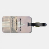 Washington DC, Hauptstadts-Gebäude Gepäckanhänger (Rückseite horizontal)