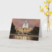 Washington DC, Hauptstadts-Gebäude Karte (Gelbe Blume)
