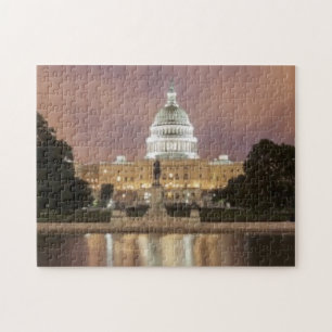 Washington DC, Hauptstadts-Gebäude Puzzle