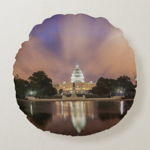 Washington DC, Hauptstadts-Gebäude Rundes Kissen