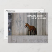 Washington, DC: Heimat-Sicherheits-Spaß Postkarte (Vorne/Hinten)