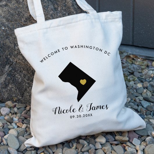 Washington DC Hochzeit in Urlaubsort Welcome Bag T Tragetasche