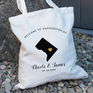 Washington DC Hochzeit in Urlaubsort Welcome Bag T Tragetasche