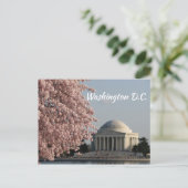 Washington DC im Frühling Postkarte (Stehend Vorderseite)