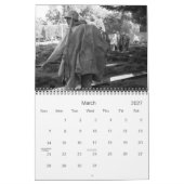 Washington DC in Schwarzem u. im Weiß Kalender (Mär 2027)