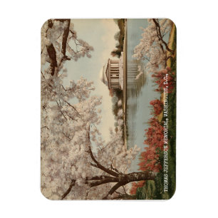 Washington DC Jefferson Memorial Vintage Reise Magnet