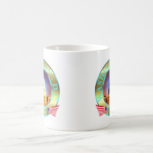 Washington DC Kaffeetasse (Mittel)