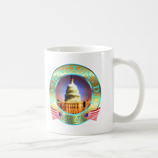 Washington DC Kaffeetasse (Rechts)