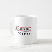 Washington DC Kaffeetasse (Vorderseite Links)
