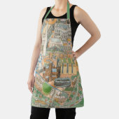 Washington DC Karte Schürze (InSitu)
