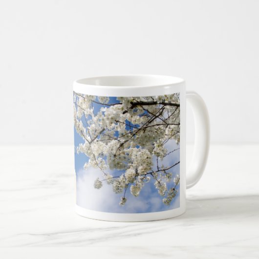 Washington DC-Kirschblüten Kaffeetasse (VorderseiteRechts)