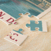 Washington DC - Kirschblüten und Hauptstadt Gebäud Puzzle (Seite)