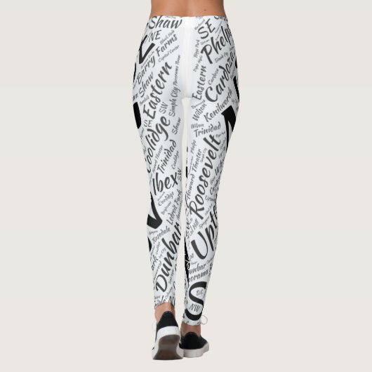 Washington DC Leggings (Rückseite)