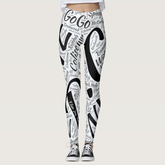 Washington DC Leggings (Vorderseite)