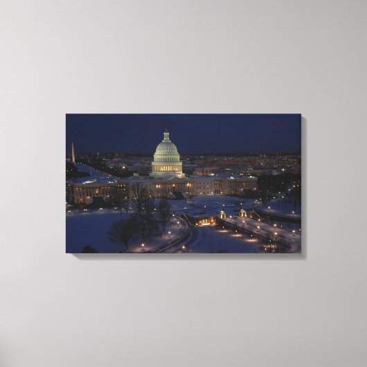 Washington DC Leinwanddruck (Vorderseite)