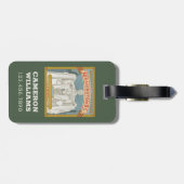 Washington DC | Lincoln Memorial Gepäckanhänger (Rückseite horizontal)