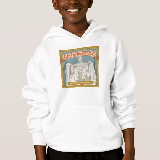 Washington DC | Lincoln Memorial Hoodie (Vorderseite)