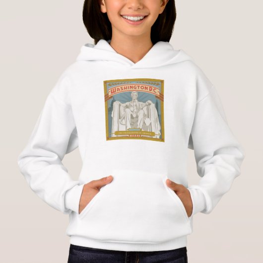 Washington DC | Lincoln Memorial Hoodie (Vorderseite)
