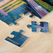 Washington DC Lincoln Memorial Lebendiges Van Gogh Puzzle (Seite)