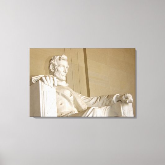 Washington, DC, Lincoln Memorial Leinwanddruck (Vorderseite)