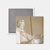 Washington, DC, Lincoln Memorial Magnet (Vorderseite/Rückseite)