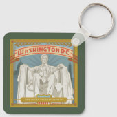 Washington DC | Lincoln Memorial Schlüsselanhänger (Rückseite)