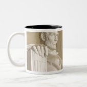 Washington, DC, Lincoln Memorial Zweifarbige Tasse (Links)