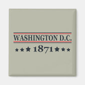 Washington DC Magnet (Vorne)