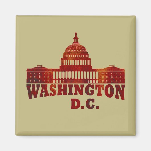 Washington DC Magnet (Vorne)