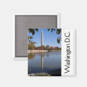 Washington DC Magnet (Vorderseite/Rückseite)